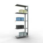 Anbauregal, Fachbodenregal Stecksystem MULTIplus150, 2000...