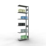 Anbauregal, Fachbodenregal Stecksystem MULTIplus150, 2500...