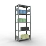 Grundregal, Fachbodenregal Stecksystem MULTIplus150, 2000...