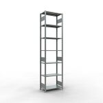 Grundregal, Fachbodenregal Stecksystem MULTIplus150, 3000...