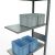Anbauregal, Fachbodenregal Stecksystem MULTIplus150, 3000 x 750 x 400 mm (HxBxT), 7 Fachböden, Längenriegel, verzinkt