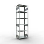 Grundregal, Fachbodenregal Stecksystem MULTIplus150, 2500...