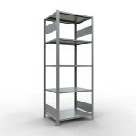 Grundregal, Fachbodenregal Stecksystem MULTIplus150, 2000...