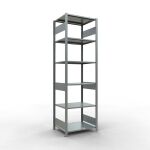 Grundregal, Fachbodenregal Stecksystem MULTIplus150, 2500...