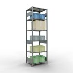 Grundregal, Fachbodenregal Stecksystem MULTIplus150, 2500...