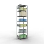 Grundregal, Fachbodenregal Stecksystem MULTIplus150, 3000...