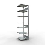 Anbauregal, Fachbodenregal Stecksystem MULTIplus150, 3000...