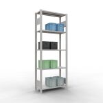 Grundregal, Fachbodenregal Stecksystem MULTIplus150, 2000...