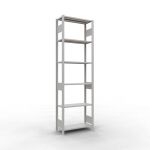 Grundregal, Fachbodenregal Stecksystem MULTIplus150, 2500...