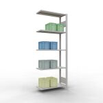 Anbauregal, Fachbodenregal Stecksystem MULTIplus150, 2000...