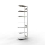Anbauregal, Fachbodenregal Stecksystem MULTIplus150, 3000...