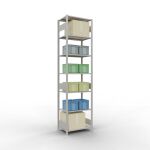 Grundregal, Fachbodenregal Stecksystem MULTIplus150, 3000...