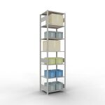 Grundregal, Fachbodenregal Stecksystem MULTIplus150, 3000...