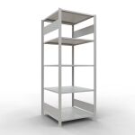 Grundregal, Fachbodenregal Stecksystem MULTIplus150, 2000...