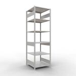 Grundregal, Fachbodenregal Stecksystem MULTIplus150, 2500...