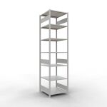 Grundregal, Fachbodenregal Stecksystem MULTIplus150, 3000...