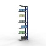 Anbauregal, Fachbodenregal Stecksystem MULTIplus150, 3000...