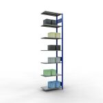 Anbauregal, Fachbodenregal Stecksystem MULTIplus150, 3000...