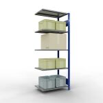 Anbauregal, Fachbodenregal Stecksystem MULTIplus150, 2000...