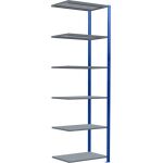 Anbauregal, Fachbodenregal Stecksystem MULTIplus150, 2500...