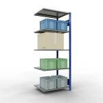Anbauregal, Fachbodenregal Stecksystem MULTIplus150, 2000...
