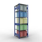 Grundregal, Fachbodenregal Stecksystem MULTIplus150, 2500...