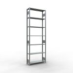 Grundregal, Fachbodenregal Stecksystem MULTIplus150, 3000...