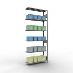 Anbauregal, Fachbodenregal Stecksystem MULTIplus150, 2500...