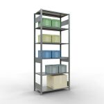 Grundregal, Fachbodenregal Stecksystem MULTIplus150, 2500...