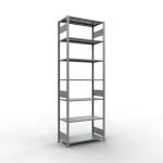 Grundregal, Fachbodenregal Stecksystem MULTIplus150, 3000...