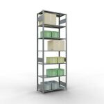 Grundregal, Fachbodenregal Stecksystem MULTIplus150, 3000...