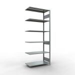 Anbauregal, Fachbodenregal Stecksystem MULTIplus150, 2500...