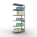 Anbauregal, Fachbodenregal Stecksystem MULTIplus150, 2500...