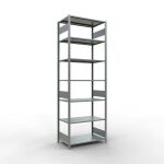 Grundregal, Fachbodenregal Stecksystem MULTIplus150, 3000...