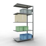 Anbauregal, Fachbodenregal Stecksystem MULTIplus150, 2000...