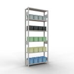 Grundregal, Fachbodenregal Stecksystem MULTIplus150, 2500...