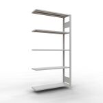 Anbauregal, Fachbodenregal Stecksystem MULTIplus150, 2000...