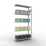 Anbauregal, Fachbodenregal Stecksystem MULTIplus150, 2000...