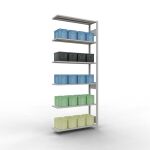 Anbauregal, Fachbodenregal Stecksystem MULTIplus150, 2500...