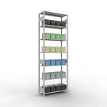 Grundregal, Fachbodenregal Stecksystem MULTIplus150, 3000...