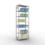 Grundregal, Fachbodenregal Stecksystem MULTIplus150, 3000...