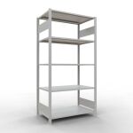 Grundregal, Fachbodenregal Stecksystem MULTIplus150, 2000...