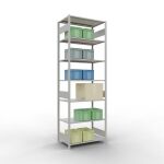 Grundregal, Fachbodenregal Stecksystem MULTIplus150, 3000...