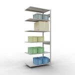 Anbauregal, Fachbodenregal Stecksystem MULTIplus150, 2500...