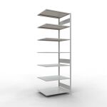 Anbauregal, Fachbodenregal Stecksystem MULTIplus150, 3000...