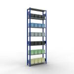 Grundregal, Fachbodenregal Stecksystem MULTIplus150, 3000...