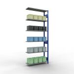 Anbauregal, Fachbodenregal Stecksystem MULTIplus150, 2500...