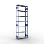 Grundregal, Fachbodenregal Stecksystem MULTIplus150, 3000...