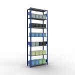 Grundregal, Fachbodenregal Stecksystem MULTIplus150, 3000...