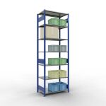 Grundregal, Fachbodenregal Stecksystem MULTIplus150, 3000...